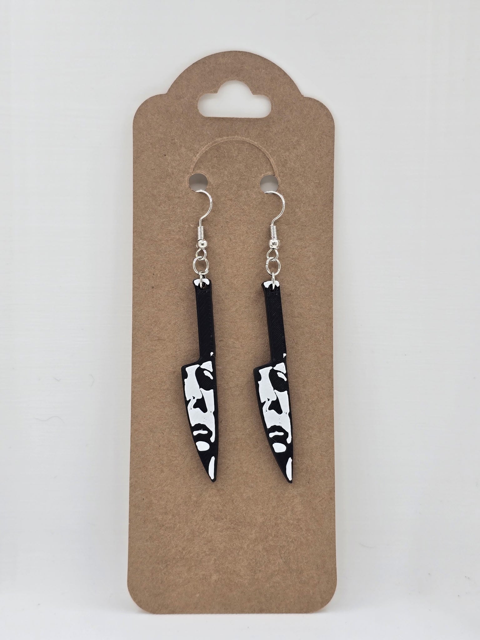 MICHAEL MYERS KNIFE EARRINGS