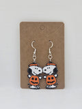 SNOOPY PUMPKIN EARRINGS
