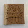 Patriotic Sign - Proud to be American