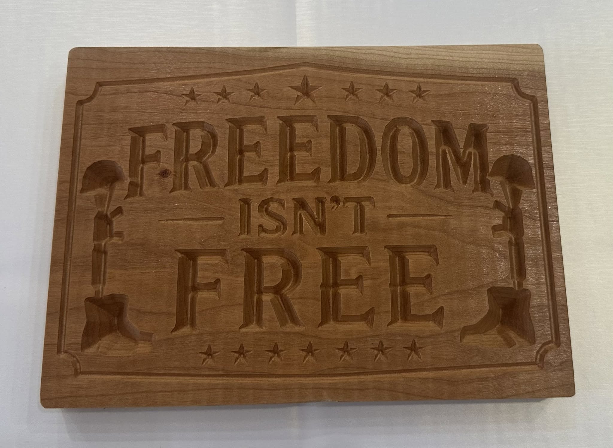 PATRIOTIC SIGN - FREEDOM ISN'T FREE