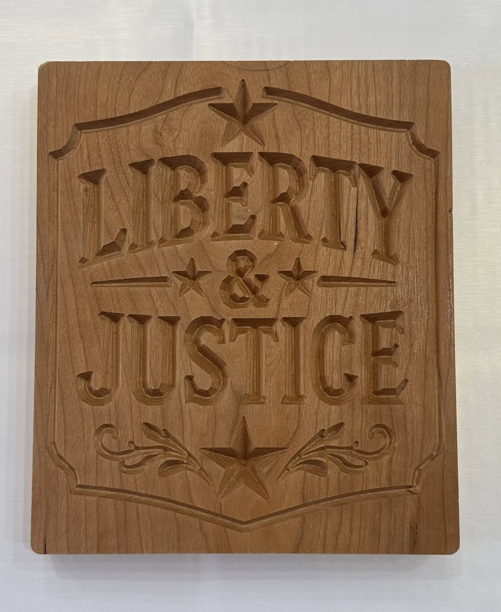 Patriot Sign - Liberty & Justice