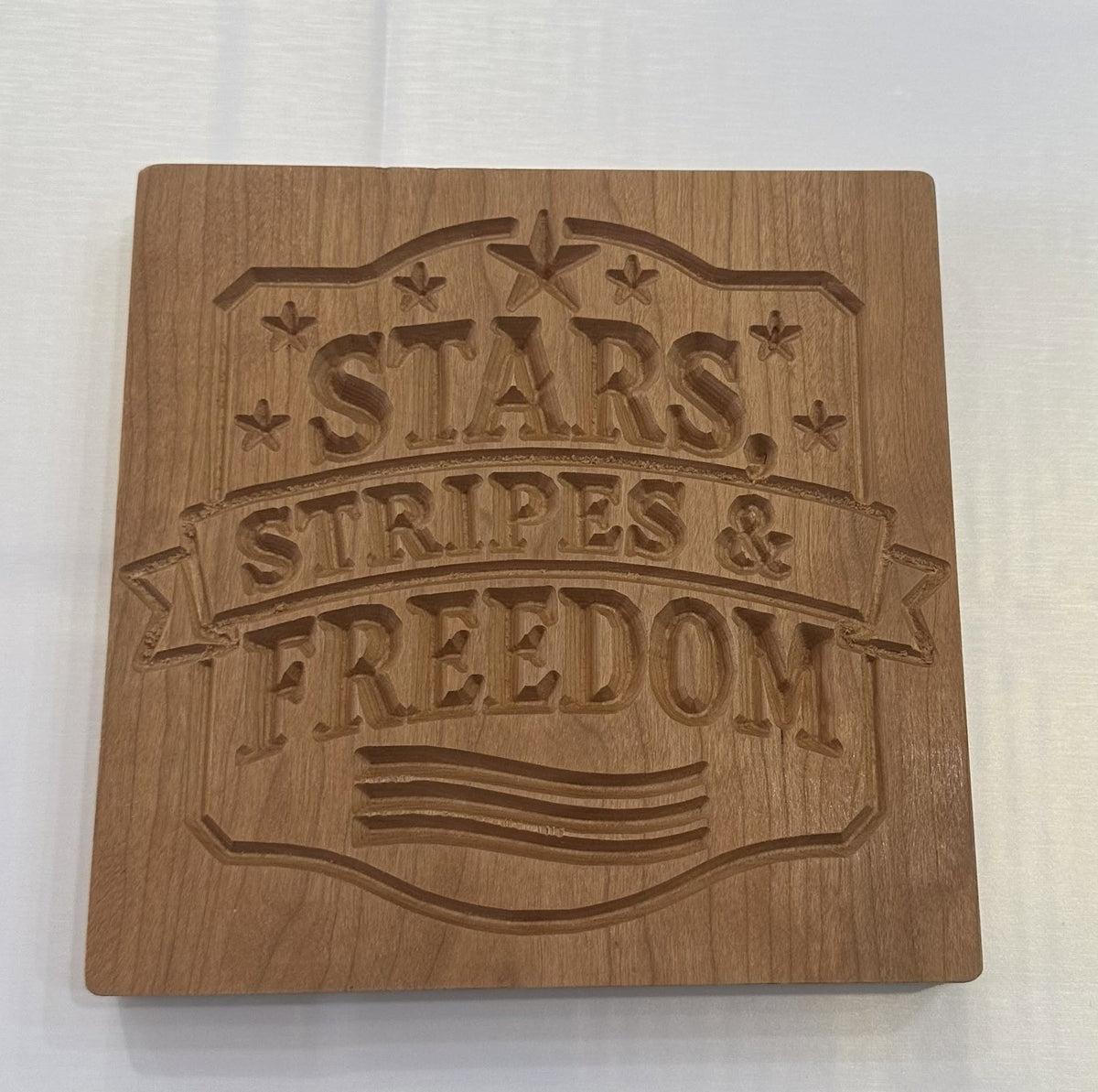 Patriotic Sign - Stars, Stripes & Freedom